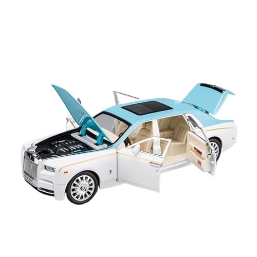 XGFFBAGB 1:24 Für Phantom Mansory Legierung Druckguss Spielzeug Modell Auto Spielzeug Geschenke(Blu,No Box) von XGFFBAGB