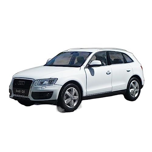 XGFFBAGB 1:24 Für Q5 SUV Legierung Auto Modell Druckguss & Spielzeug Fahrzeuge Sammeln Geschenke(White,with Box) von XGFFBAGB
