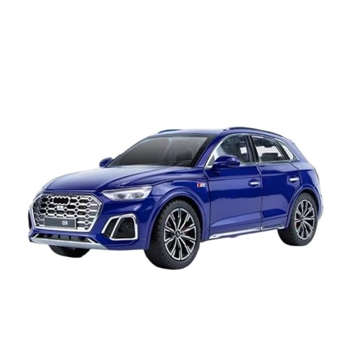 XGFFBAGB 1:24 Für Q5 SUV Legierung Druckguss Metall Auto Modell Sound Licht Sammlung Spielzeug Geschenk(Blu,No Box) von XGFFBAGB