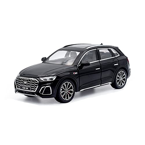 XGFFBAGB 1:24 Für Q5 SUV Legierung Druckguss & Spielzeug Fahrzeuge Metall Auto Modell Sound Und Licht Sammlung Spielzeug Geschenk(Black,No Box) von XGFFBAGB