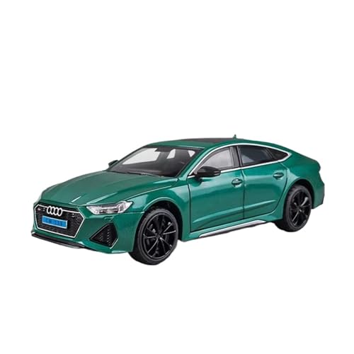 XGFFBAGB 1:24 Für RS7 Legierung Auto Modell Diecast Spielzeug Fahrzeuge Dekoration Spielzeug Geschenk(Green,No Box) von XGFFBAGB