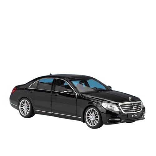 XGFFBAGB 1:24 Für S500 Legierung Gießt Druck Metall Spielzeug Auto Modell Sammlung Geschenk(Black,No Box) von XGFFBAGB