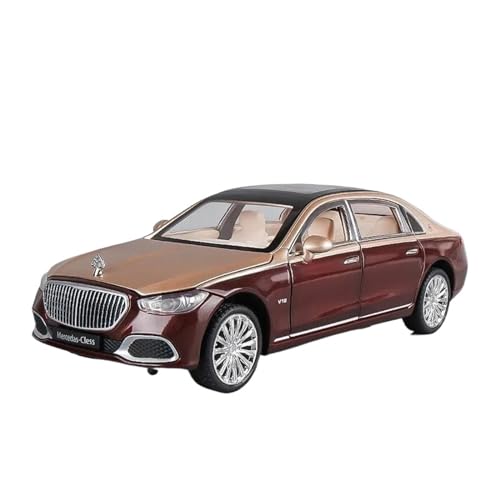 XGFFBAGB 1:24 Für S680 Legierung Gießt Druck Metall Spielzeug Auto Modell Stoßdämpfer Sammlung Spielzeug(Rosso,No Box) von XGFFBAGB