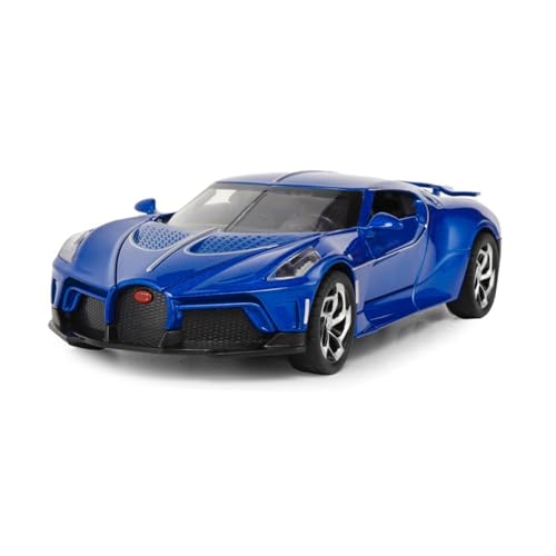 XGFFBAGB 1:24 Für Stimme Der Nacht Diecast Modell Auto Spielzeug Geschenke(Blu,with Box) von XGFFBAGB