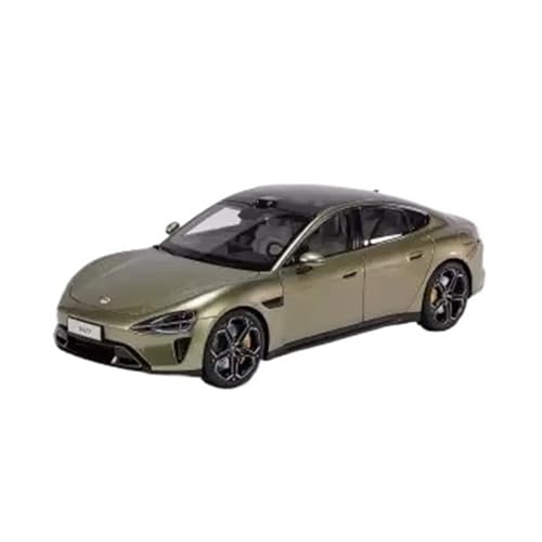 XGFFBAGB 1:24 Für Su7 Diecast Modell Auto Spielzeug Geschenk Modell Dekoration(Green,No Box) von XGFFBAGB