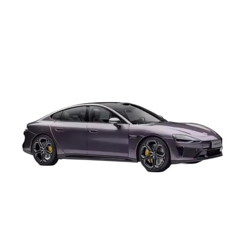 XGFFBAGB 1:24 Für Su7 Diecast Modell Auto Spielzeug Geschenk Modell Dekoration(Purple,with Box) von XGFFBAGB