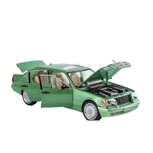 XGFFBAGB 1:24 Für W140 320SEL Legierung Druckguss Modell Auto Sammeln Hobbys Desktop Dekoration Geschenke(Green,No Box) von XGFFBAGB