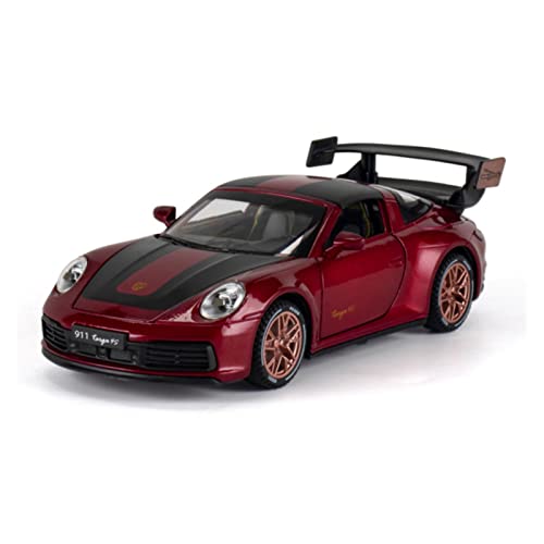 XGFFBAGB 1:32 Für 911 GT3 RSR Legierung Sport Auto Modell Diecast Metall Spielzeug Sound Und Licht Sammlung Geschenk(Rosso,with Box) von XGFFBAGB