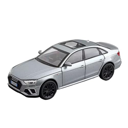 XGFFBAGB 1:32 Für A4 Legierung Auto Modell Diecast Metall Auto Modell Sammlung Spielzeug Geschenk(Gray,with Box) von XGFFBAGB