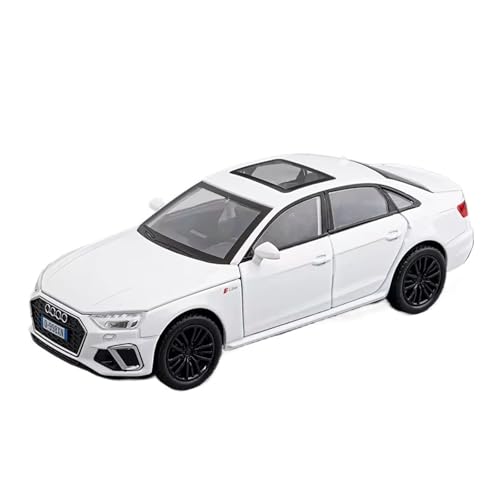 XGFFBAGB 1:32 Für A4 Legierung Auto Modell Diecast Metall Auto Modell Sammlung Spielzeug Geschenk(White,No Box) von XGFFBAGB