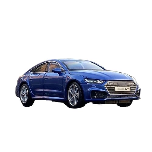 XGFFBAGB 1:32 Für A7 Legierung Auto Modell Diecast Spielzeug Auto Hobbies Sammlung Geschenke(Blu,No Box) von XGFFBAGB