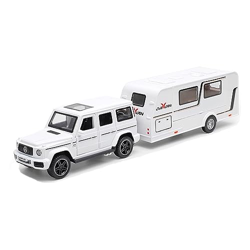 XGFFBAGB 1:32 Für Anhänger Legierung Druckguss Metall Spielzeug Auto Modell Sammlung Spielzeug(White A,No Box) von XGFFBAGB
