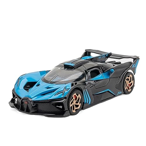 XGFFBAGB 1:32 Für Bolide Sportscar Legierung Cast Spielzeug Auto Modell Sound Und Licht Sammlerstücke Geschenk(Blu,No Box) von XGFFBAGB