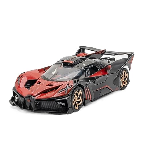 XGFFBAGB 1:32 Für Bolide Sportscar Legierung Cast Spielzeug Auto Modell Sound Und Licht Sammlerstücke Geschenk(Rosso,No Box) von XGFFBAGB