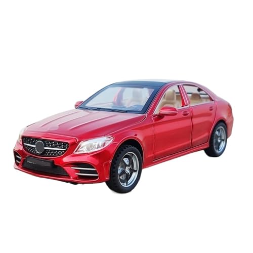 XGFFBAGB 1:32 Für C260 Sport Legierung Gießt Druck Spielzeug Auto Metall Sammlung Modell Geschenk(Rosso,with Box) von XGFFBAGB