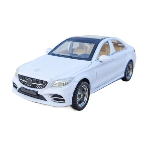 XGFFBAGB 1:32 Für C260 Sport Legierung Gießt Druck Spielzeug Auto Metall Sammlung Modell Geschenk(White,No Box) von XGFFBAGB