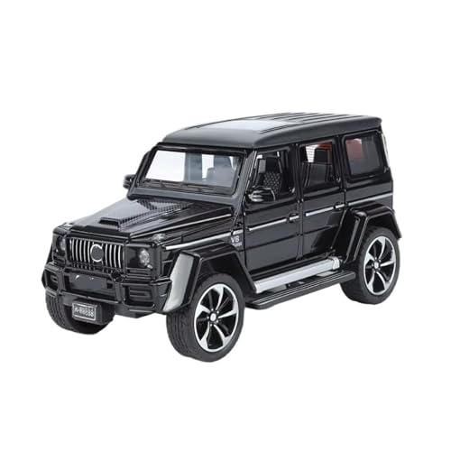 XGFFBAGB 1:32 Für G63 Geländewagen Legierung Metalldruckguss Modellauto Sound & Licht Sammlung Spielzeug Geschenke(Black,No Box) von XGFFBAGB