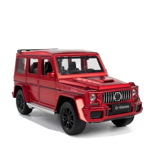 XGFFBAGB 1:32 Für G63 Off Road Auto Legierung Diecast Metall Auto Modell Spielzeug(Rosso,No Box) von XGFFBAGB