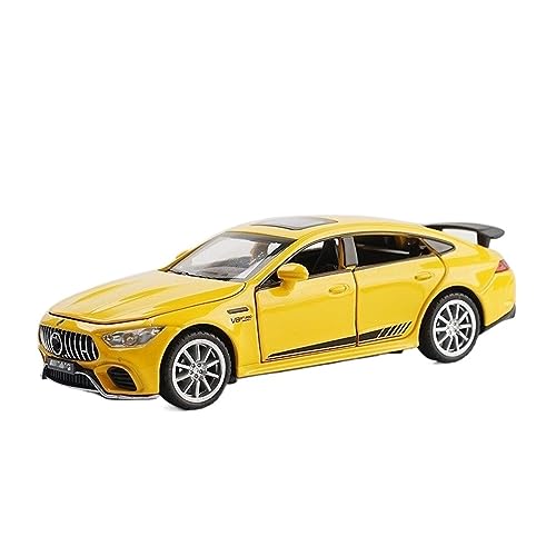 XGFFBAGB 1:32 Für GT GT63 V8 Legierung Auto Modell Gießt Druck Pädagogisches Spielzeug Geschenke(Yellow,No Box) von XGFFBAGB