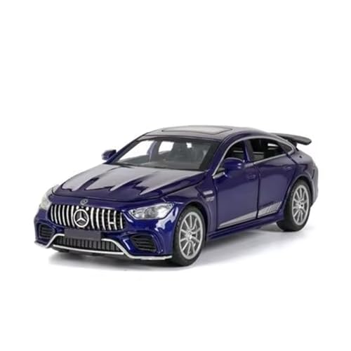 XGFFBAGB 1:32 Für GT63S Coupe Legierung Druckguss Metall Spielzeug Fahrzeug Auto Modell Sammlung Sound Und Licht Geschenke(Blu,No Box) von XGFFBAGB