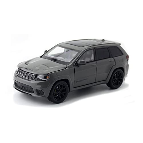 XGFFBAGB 1:32 Für Grand Cherokee Speedway Hawk SUV Auto Sound & Licht Sammlung Geschenk(Gray A,No Box) von XGFFBAGB