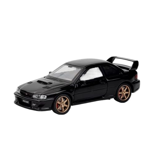 XGFFBAGB 1:32 Für Impreza Legierung Diecast Metall Modell Auto Sound & Licht Sammlung Spielzeug Geschenk(Black,with Box) von XGFFBAGB