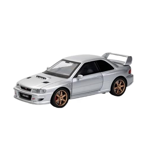 XGFFBAGB 1:32 Für Impreza Legierung Diecast Metall Modell Auto Sound & Licht Sammlung Spielzeug Geschenk(Silver,No Box) von XGFFBAGB
