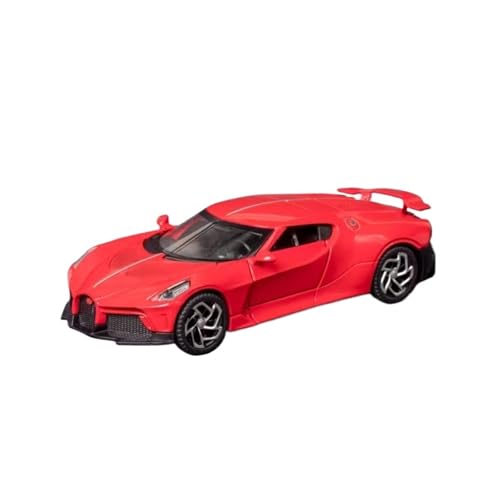 XGFFBAGB 1:32 Für La Voiture Noire Alloy Diecast Toy Vehicles Models Geschenke(Rosso,with Box) von XGFFBAGB