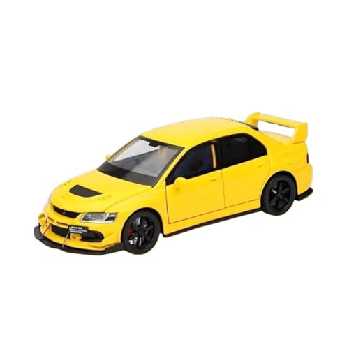 XGFFBAGB 1:32 Für Lancer Evolution Neunte Racing Metall Legierung Diecast Auto Modell Sammlung Hobby Geschenk(Yellow,No Box) von XGFFBAGB