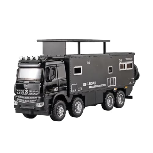 XGFFBAGB 1:32 Für Nomadism Geländewagen RV Legierung Modellauto Sammlung Diecast Spielzeug Sound & Licht Spielzeug Geschenk(Black,with Box) von XGFFBAGB