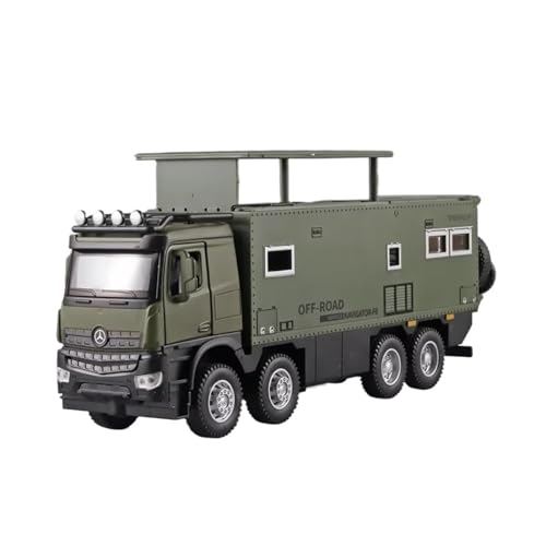 XGFFBAGB 1:32 Für Nomadism Geländewagen RV Legierung Modellauto Sammlung Diecast Spielzeug Sound & Licht Spielzeug Geschenk(Green,with Box) von XGFFBAGB