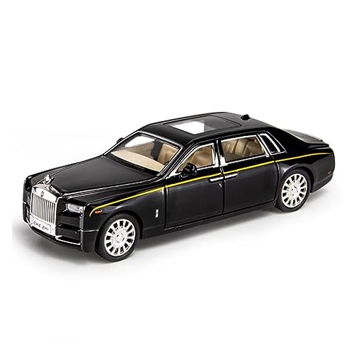 XGFFBAGB 1:32 Für Phantom Modell Legierung Druckguss & Spielzeug Fahrzeuge Sound Licht Sammlung Spielzeug Geschenk(Black,with Box) von XGFFBAGB