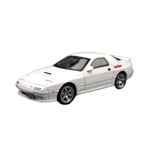XGFFBAGB 1:32 Für RX7 Diecast Toy Car Model Sound & Light Doors Openable Collection Gift(White,with Box) von XGFFBAGB