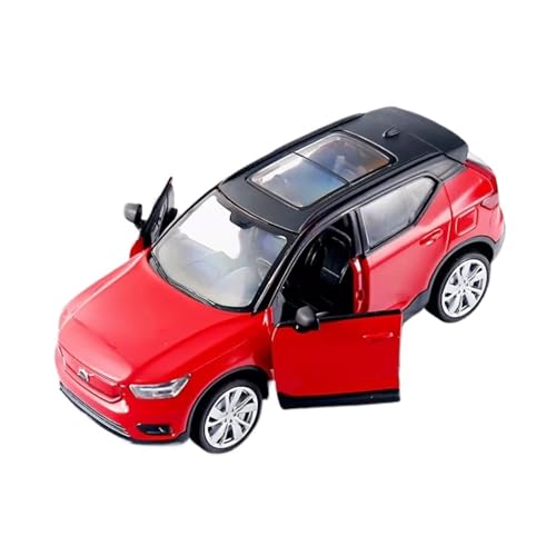 XGFFBAGB 1:32 Für XC40 Legierung Diecast Metall Auto Modell Sound Und Licht Sammlung Spielzeug Geschenk(Rosso,with Box) von XGFFBAGB