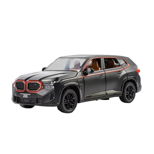 XGFFBAGB 1:32 Für XM Off Road SUV Fahrzeug Legierung Druckguss Auto Modell Sound & Licht Sammlung Dekoratives Geschenk(Black,No Box) von XGFFBAGB