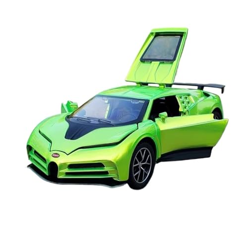 XGFFBAGB 1:32 Legierung Metall Sammlung Modell Auto Pull Back Spielzeug Geschenk(Green,No Box) von XGFFBAGB