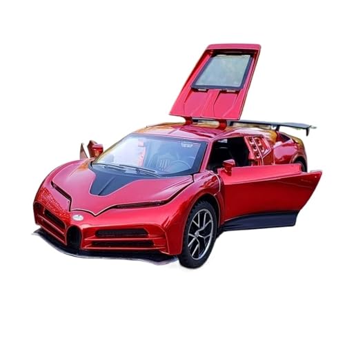 XGFFBAGB 1:32 Legierung Metall Sammlung Modell Auto Pull Back Spielzeug Geschenk(Rosso,No Box) von XGFFBAGB