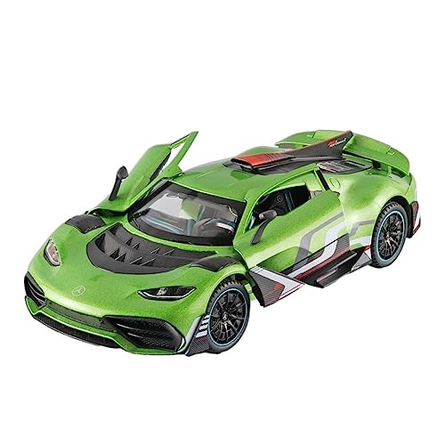 XGFFBAGB Für B-ONE 1:24 Legierung Modell Auto Spielzeug Druckguss Metall Casting Auto(Green,with Box) von XGFFBAGB