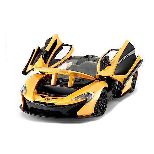 XGFFBAGB Modellauto Diecast 1:24 Für McLaren P1 Legierung Sportwagen Statische Modellsammlung Geschenke(Yellow,No Box) von XGFFBAGB