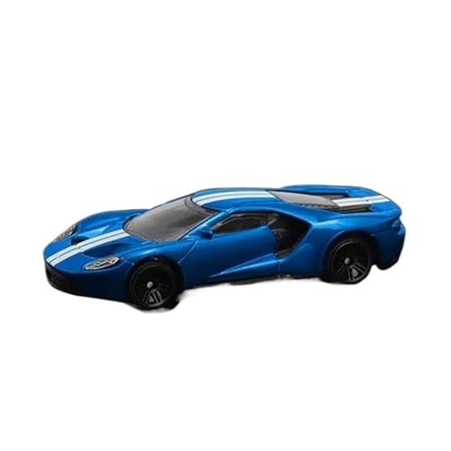 XGFFBAGB Modellauto aus Legierung für Spielzeugfahrzeuge GT 2017, Maßstab 1/64, Hobby Kollektion, Geschenke (Blau) von XGFFBAGB