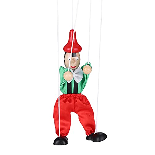 Marionette Holz Clown Puppe Eltern-Kind Steuerbar Robust Puppet Hängend Deko Lustig Clownpuppe Pull String Halloweendeko Weihnachten Halloween Geburtstag Geschenke Marionette Holz Clown Puppe Eltern-Kind Steuerbar Robust Puppet Hängend Deko Lustig Clownpuppe Pull String Halloweendeko Weihnachten Halloween Geburtstag Geschenke von XGOPTS