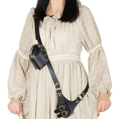 XGOPTS Mittelalter Pistole Holster Steampunk Piratenschwert Holster Mittelalterlicher Vintage Pistole-Holster Verstellbare Renaissance Piraten Ritter Pistole Scheide für Halloween Cosplay XGOPTS Mittelalter Pistole Holster Steampunk Piratenschwert Holster Mittelalterlicher Vintage Pistole-Holster Verstellbare Renaissance Piraten Ritter Pistole Scheide für Halloween Cosplay von XGOPTS