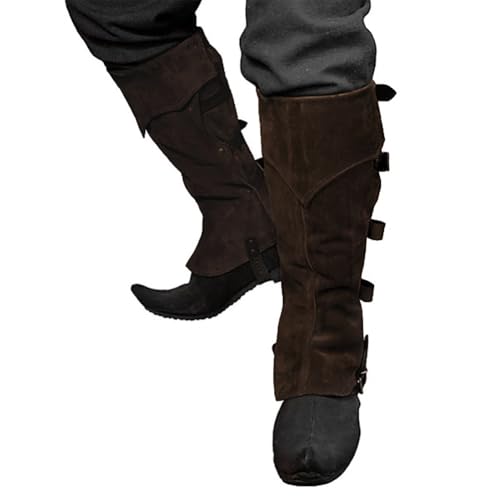 XGOPTS Mittelalter Stiefelstulpen Mittelalter Stiefelüberzüge Herren Wiking Schuhe Stulpen Pirate,Steampunk,Ritterstiefe,Wikinger Retro Stiefelüberzieher für Halloween Cosplay Kostümzubehör XGOPTS Mittelalter Stiefelstulpen Mittelalter Stiefelüberzüge Herren Wiking Schuhe Stulpen Pirate,Steampunk,Ritterstiefe,Wikinger Retro Stiefelüberzieher für Halloween Cosplay Kostümzubehör von XGOPTS