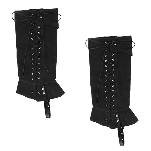 XGOPTS Mittelalter Stiefelstulpen Mittelalter Stiefelüberzüge Herren Wiking Schuhe Stulpen Pirate,Steampunk,Ritterstiefe,Wikinger Retro Stiefelüberzieher für Halloween Cosplay Kostümzubehör XGOPTS Mittelalter Stiefelstulpen Mittelalter Stiefelüberzüge Herren Wiking Schuhe Stulpen Pirate,Steampunk,Ritterstiefe,Wikinger Retro Stiefelüberzieher für Halloween Cosplay Kostümzubehör von XGOPTS