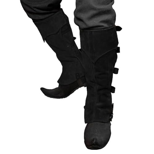 XGOPTS Mittelalter Stiefelstulpen Mittelalter Stiefelüberzüge Herren Wiking Schuhe Stulpen Pirate,Steampunk,Ritterstiefe,Wikinger Retro Stiefelüberzieher für Halloween Cosplay Kostümzubehör XGOPTS Mittelalter Stiefelstulpen Mittelalter Stiefelüberzüge Herren Wiking Schuhe Stulpen Pirate,Steampunk,Ritterstiefe,Wikinger Retro Stiefelüberzieher für Halloween Cosplay Kostümzubehör von XGOPTS