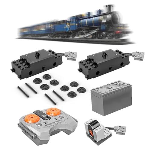 XGREPACK Ferngesteuertes Motor-Set für Lego 21344 – The Orient Express Train Motor MOC, verbessertes Motorisierungs-Set (Zugsets nicht im Lieferumfang enthalten) (Motor) von XGREPACK