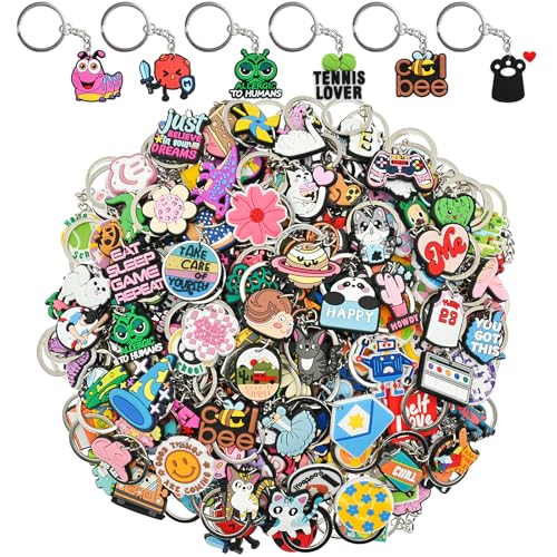 XHAOYEAHX 50 Stück zufällige verschiedene Schlüsselanhänger, gemischt, nicht wiederholend, niedlich, für Klassenzimmerpreise, Anreize, Urlaubsgeschenke, Partygeschenke XHAOYEAHX 50 Stück zufällige verschiedene Schlüsselanhänger, gemischt, nicht wiederholend, niedlich, für Klassenzimmerpreise, Anreize, Urlaubsgeschenke, Partygeschenke von XHAOYEAHX