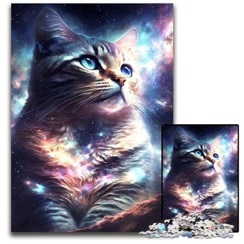 1000-teiliges Katzenpuzzle für Erwachsene, Denkspiel, interaktives Familienspiel, geeignet für Kinder ab 14 Jahren, 50x75cm 1000-teiliges Katzenpuzzle für Erwachsene, Denkspiel, interaktives Familienspiel, geeignet für Kinder ab 14 Jahren, 50x75cm von XHAXING