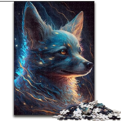 1000-teiliges Puzzle, Chihuahua-Hund, aus Pappe, mit interaktivem Familienspiel, Kinder ab 14 Jahren, 1000 Teile(26x38cm) von XHAXING