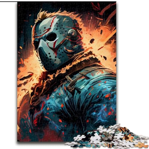 1000-teiliges Puzzle, Killer-Puzzle aus Holz, Geburtstage, Weihnachten, Halloween, Thanksgiving, Ostern, 1000 Stück(50x75cm) von XHAXING